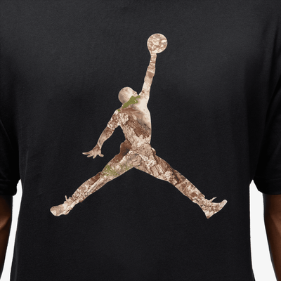 JORDAN | BROOKLYN REALTREE JUMPMAN T-SHIRT { BLACK/SAIL