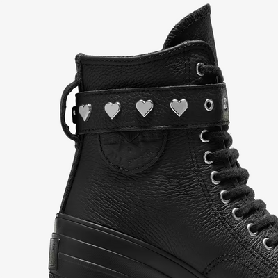 Converse | CHUCK 70 DE LUXE HEEL PLATFORM DARK ROMANCE { BLACK