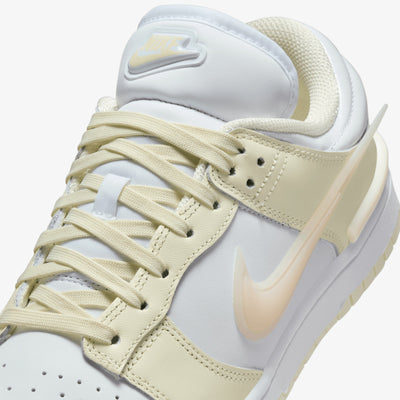 Nike | DUNK LOW TWIST  { COCONUT MILK/GUAVA ICE-WHITE