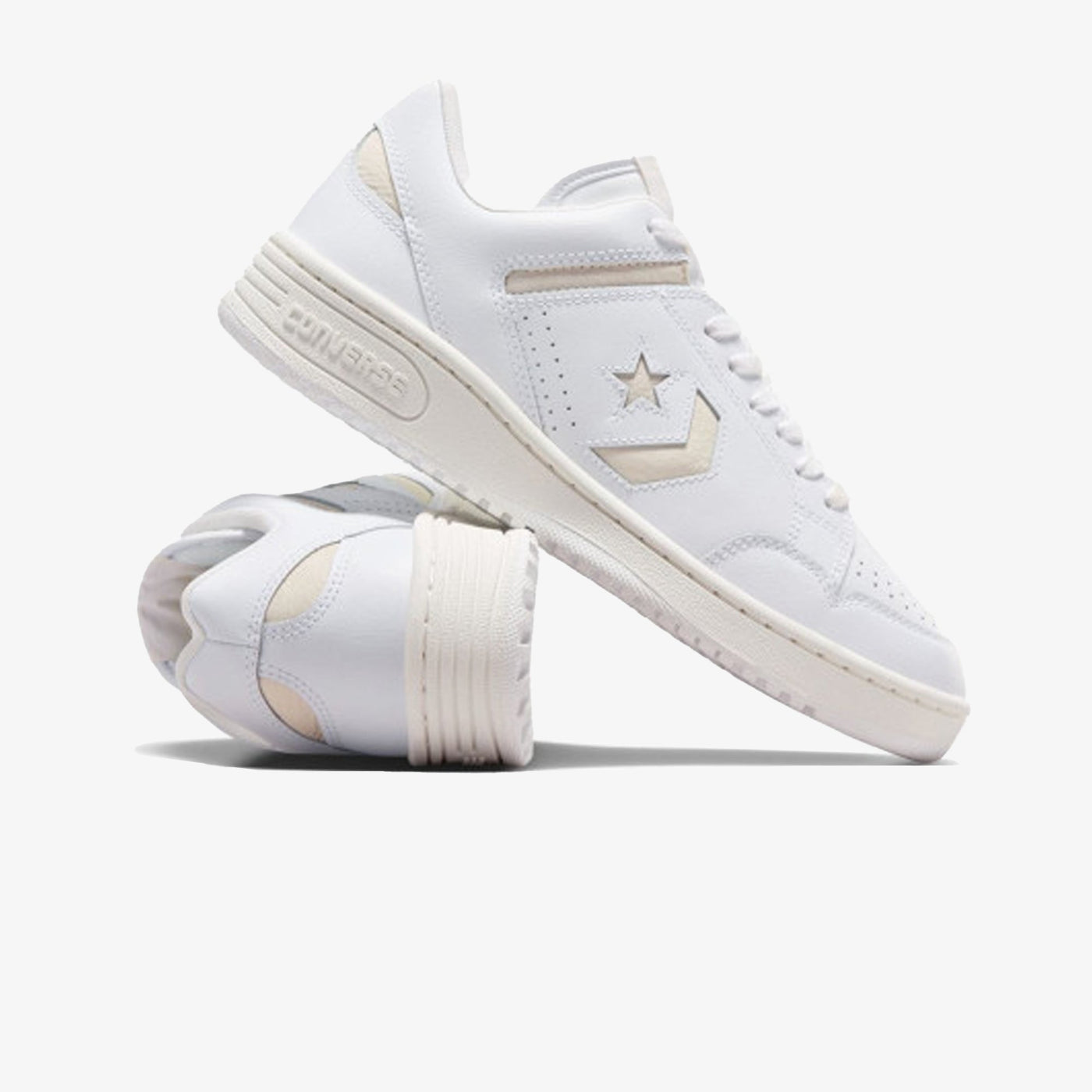 Converse | WEAPON LEATHER { BEIGE