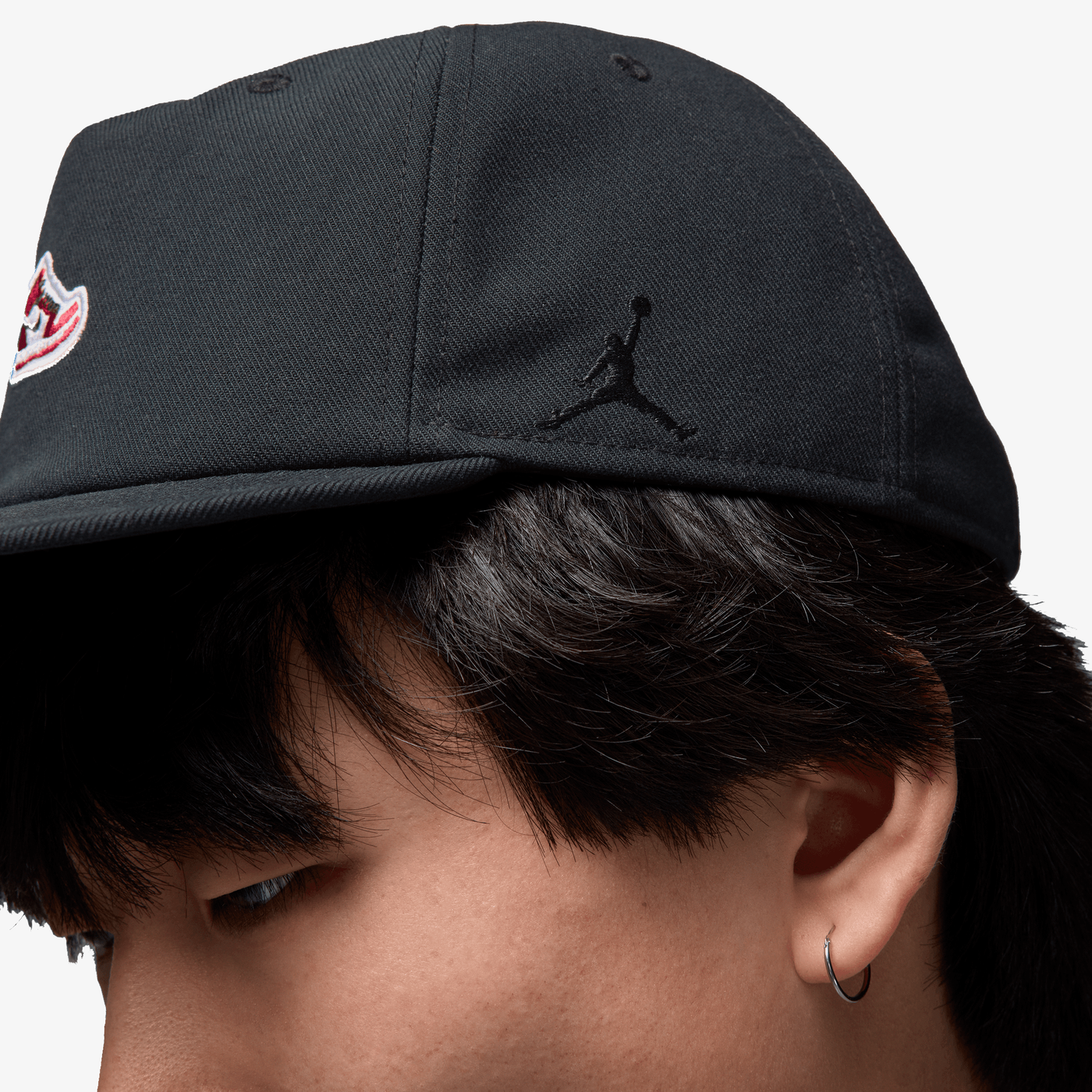 Jordan | STRUCTURED HAT { BLACK