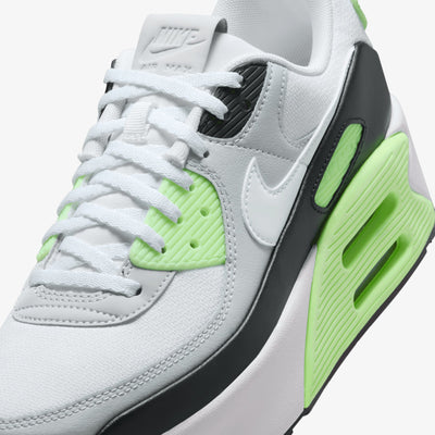 Nike | AIR MAX 90 LV8 { PHOTON DUST/WHITE-LIME BLAST-BLACK
