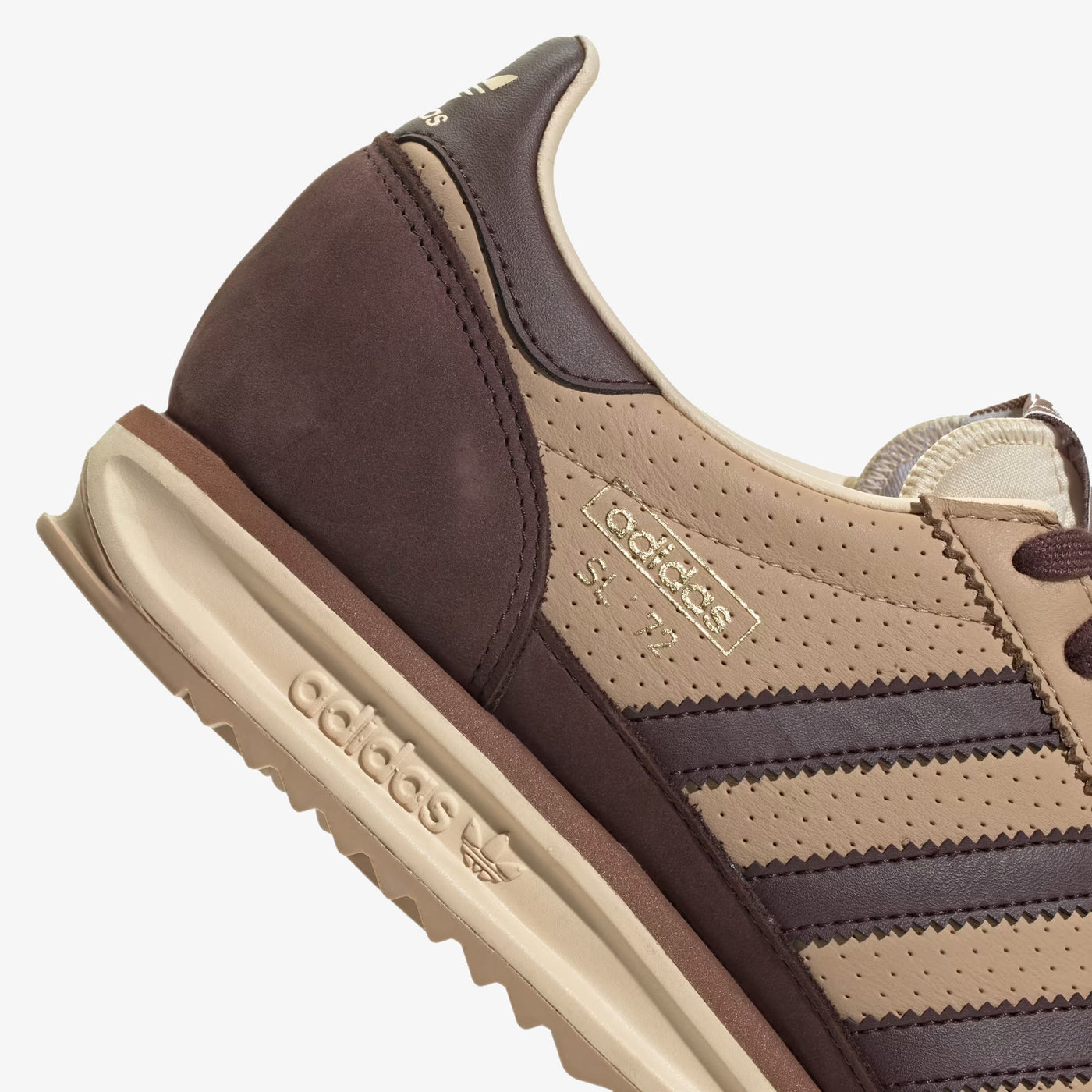 ADIDAS ORIGINALS | SL 72 RS { WARM SANDSTONE/SHADOW BROWN/PRELOVED BROWN
