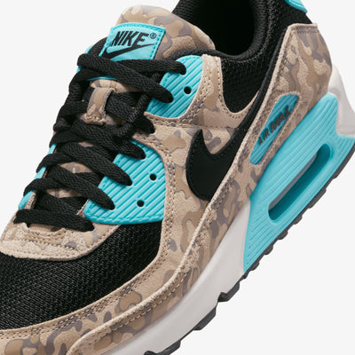 Nike | AIR MAX 90 { SANDDRIFT/BLACK-AURORA GREEN-KHAKI
