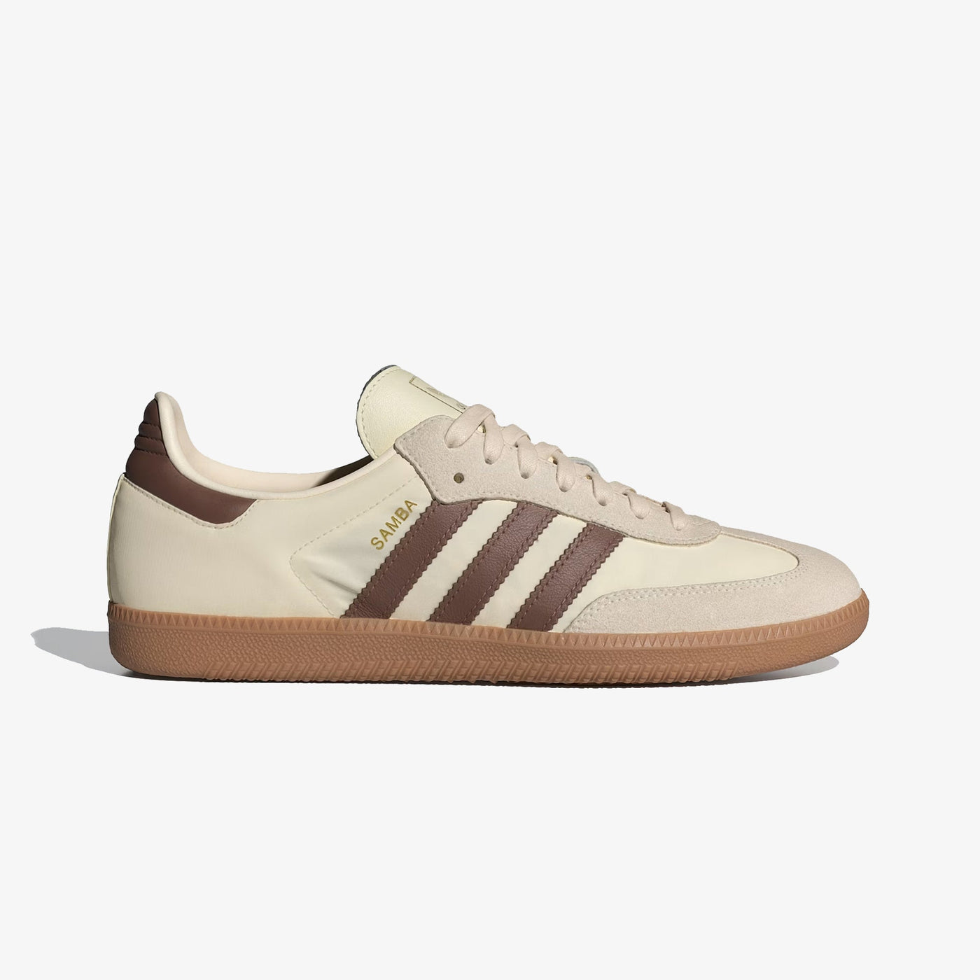 ADIDAS ORIGINALS | SAMBA OG SHOES { CREAM WHITE / PRELOVED BROWN / WONDER WHITE