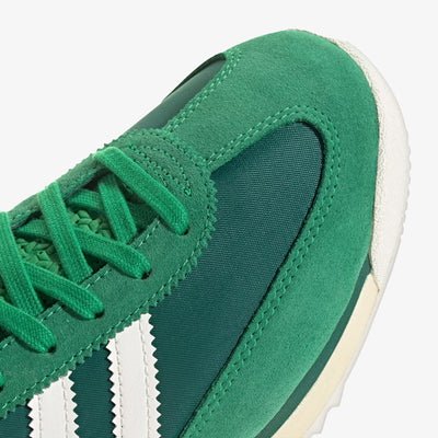 ADIDAS ORIGINALS | SL 72 RS { GREEN/CORE WHITE/GREEN