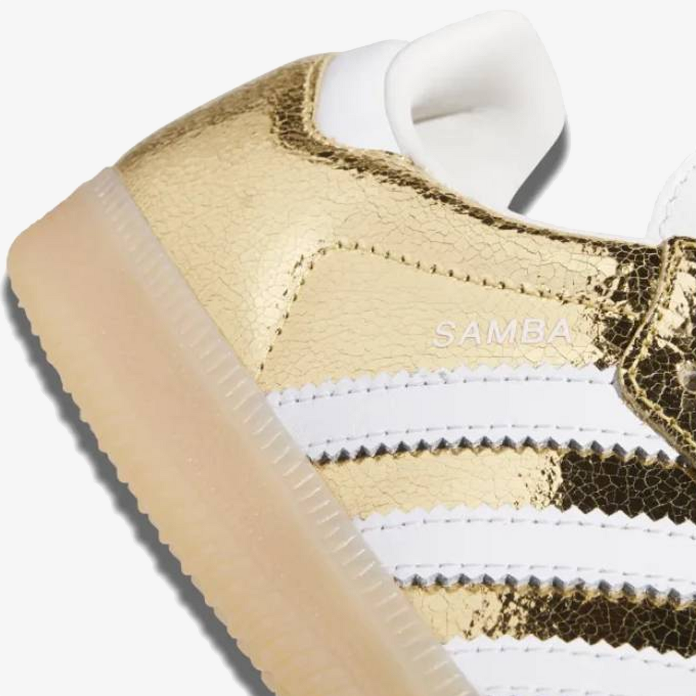 ADIDAS ORIGINALS | SAMBA OG { GOLD METALLIC/WHITE-CORE WHITE