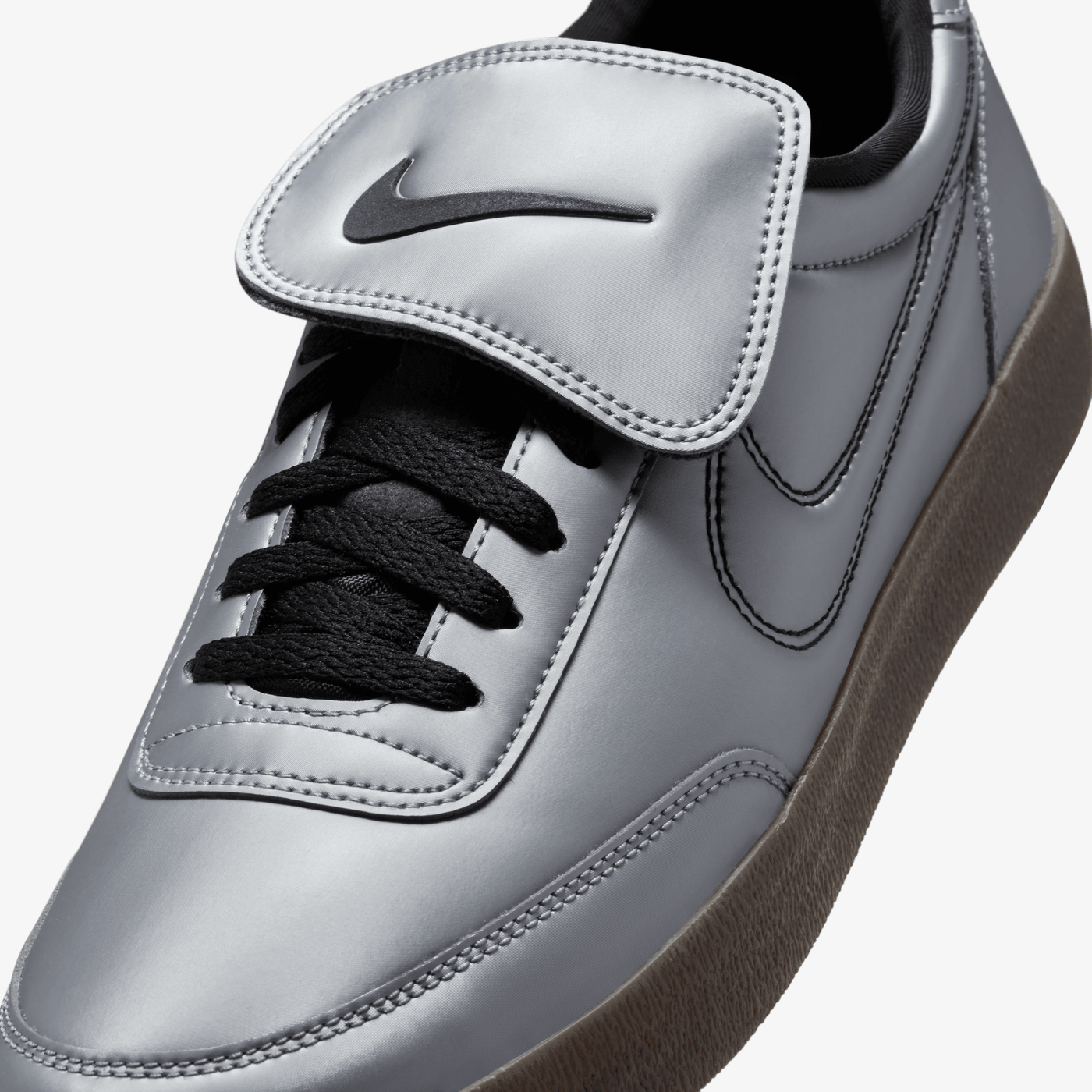 NIKE | KILLSHOT 2 PRM { MTLC COOL GREY/BLACK-GUM DARK BROWN