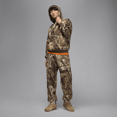 JORDAN | BROOKLYN FLEECE REALTREE PULLOVER HOODIE { MEDIUM OLIVE/SAIL