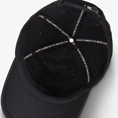 Jordan | UNSTRUCTURED CURVED-BILL HAT { BLACK