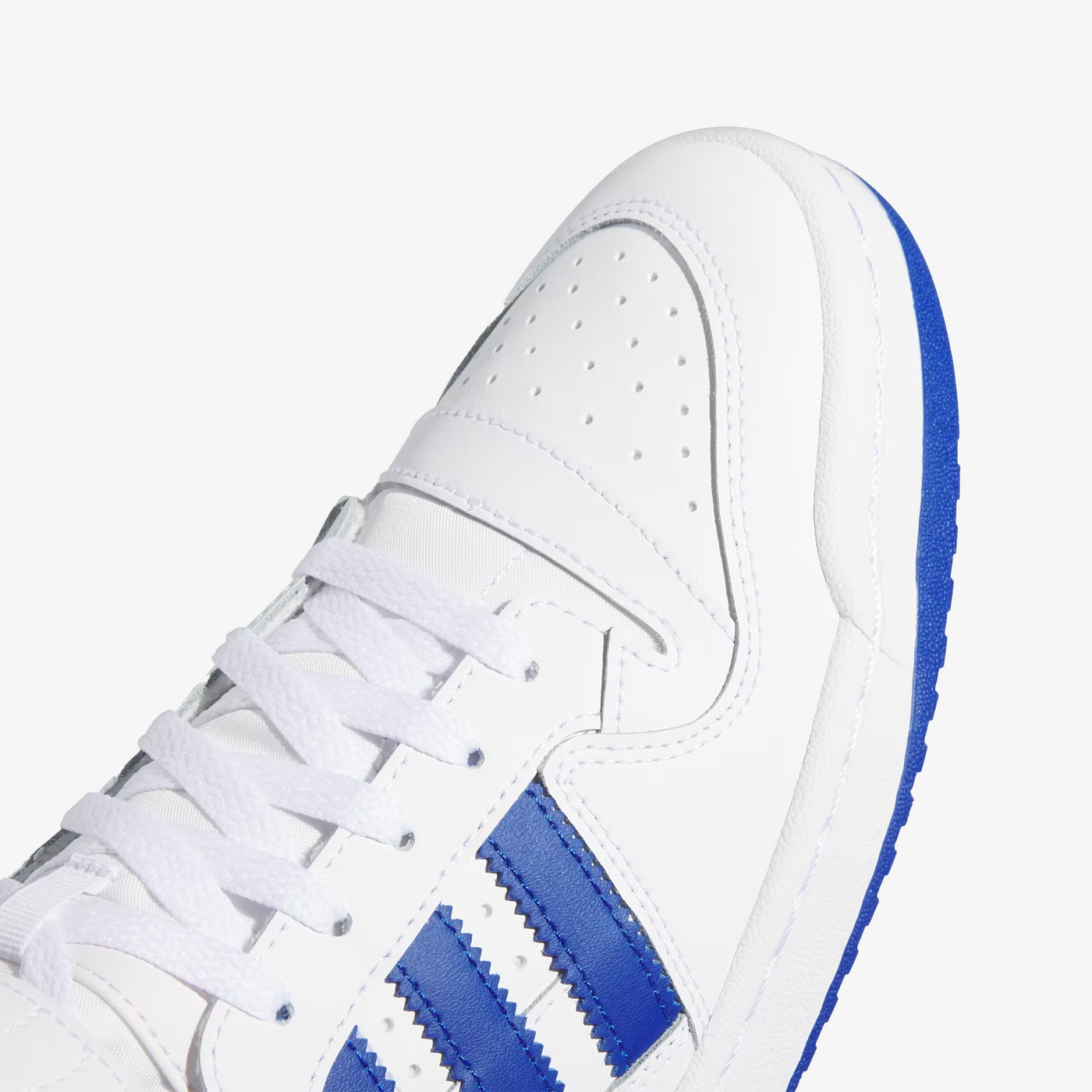 ADIDAS ORIGINALS | FORUM MID { CLOUD WHITE/ROYAL BLUE