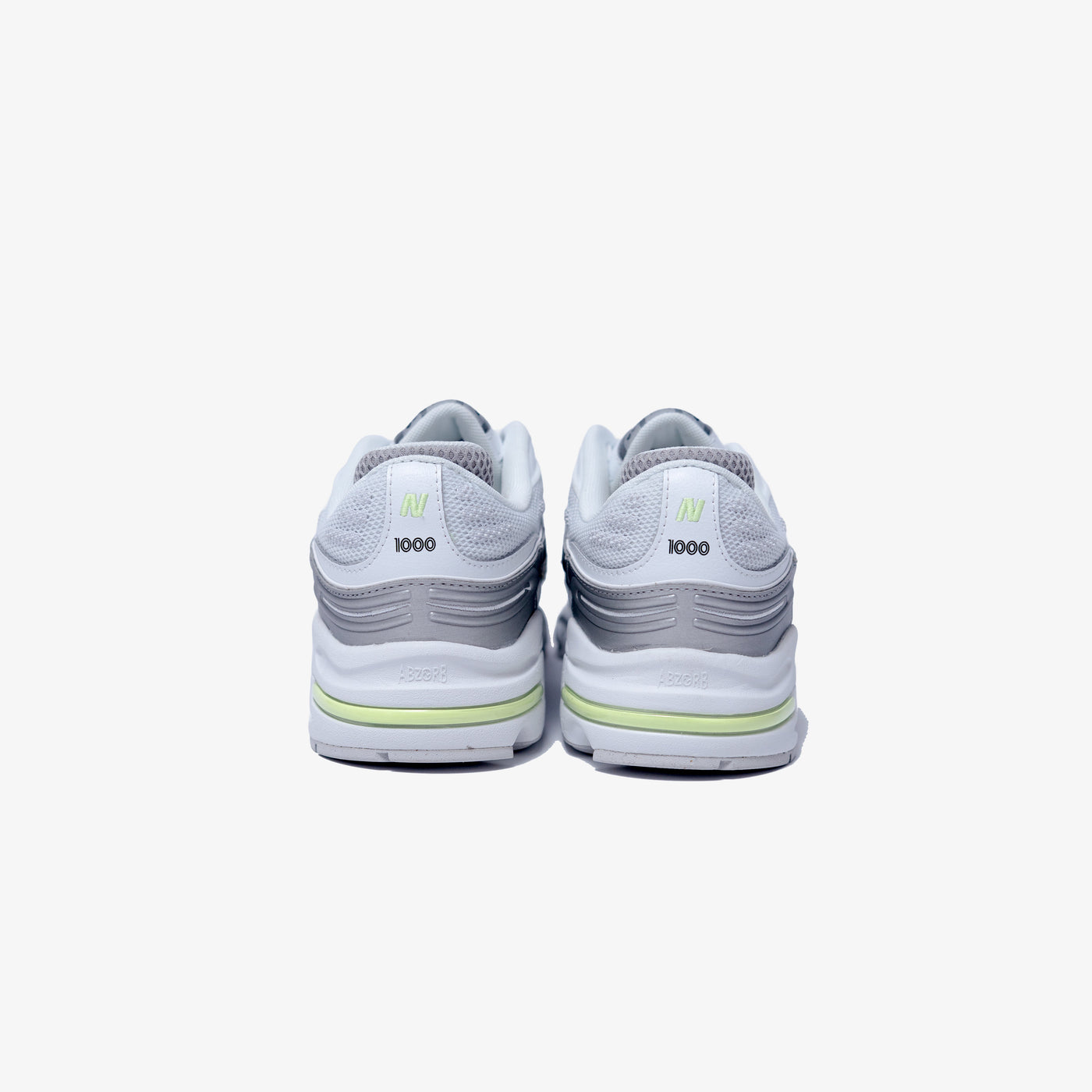 New Balance | 1000 { SILVER METALLIC/WHITE