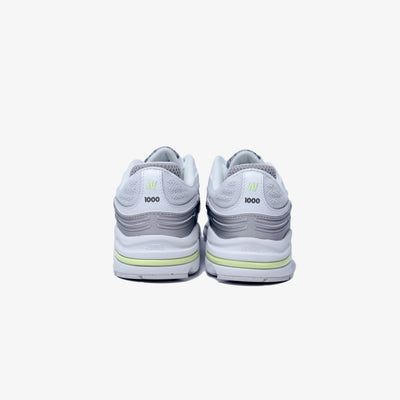 New Balance | 1000 { SILVER METALLIC/WHITE