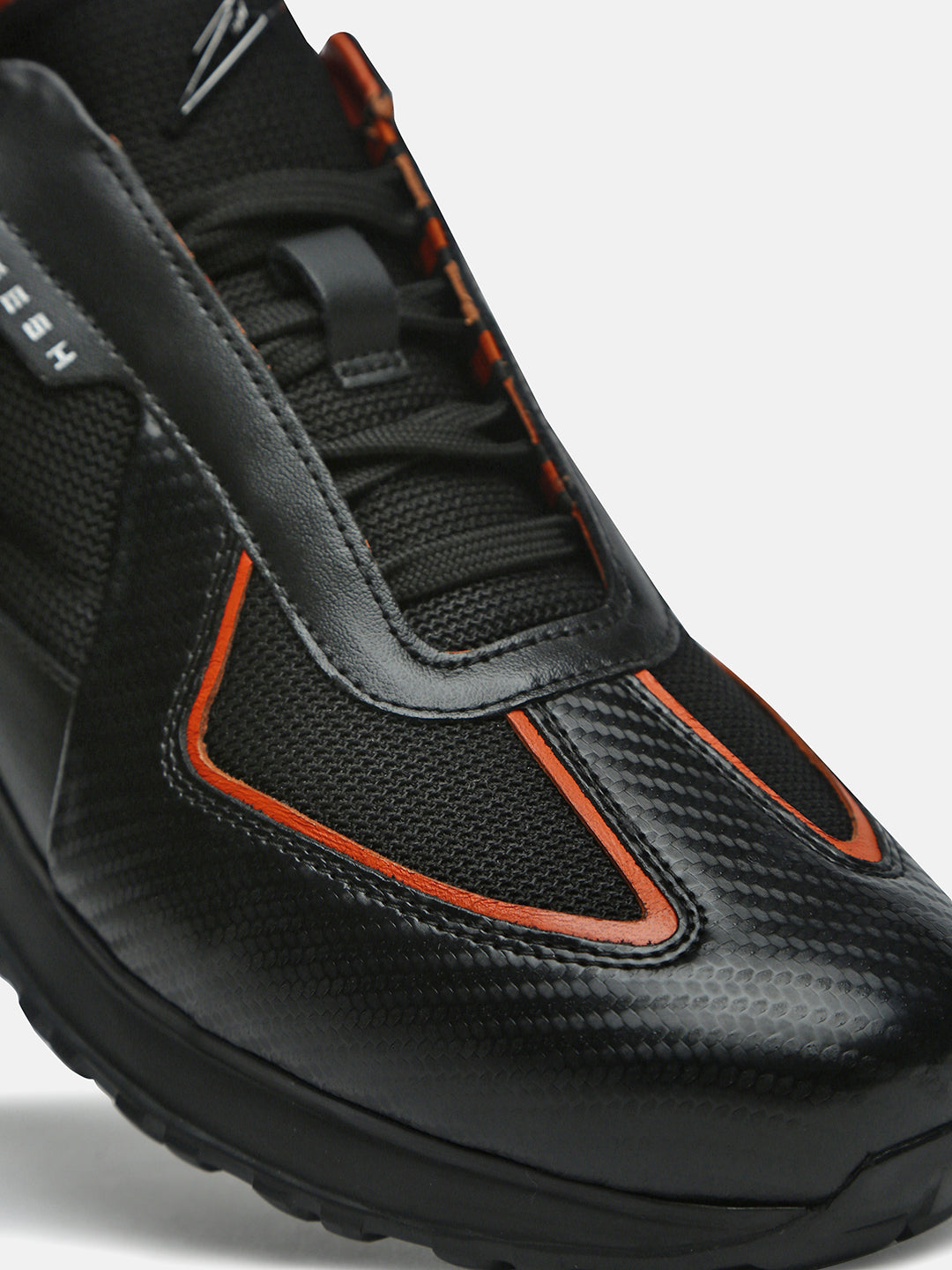 TORQUE - Carbon-Fiber Leather Racing Sneakers