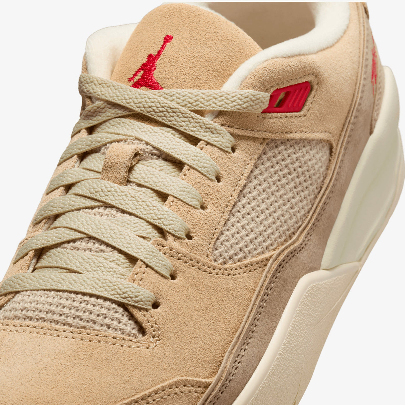 Jordan | FLIGHT COURT { MUSHROOM/FIRE RED-DESERT CAMO-FOSSIL