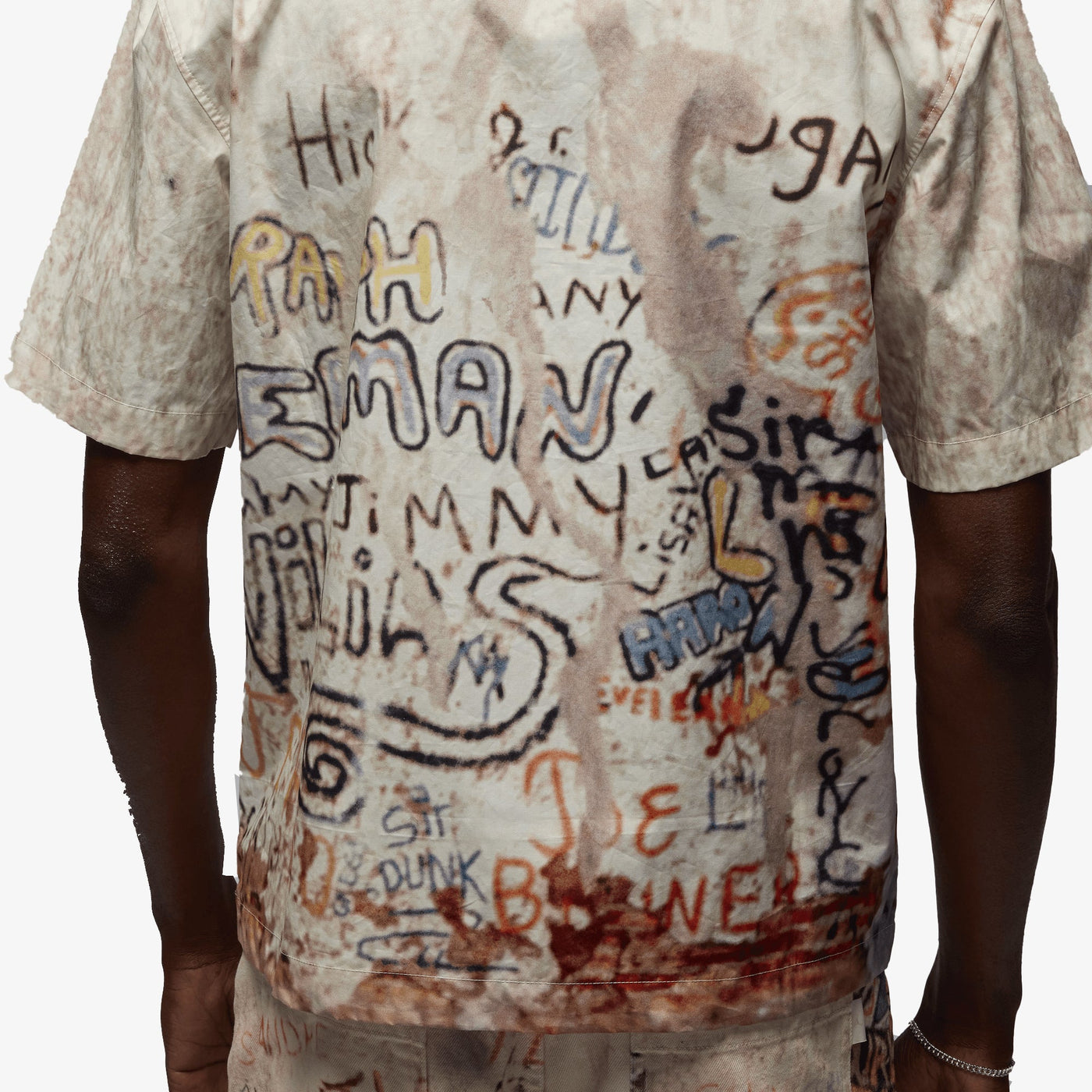 Jordan | AIR JORDAN CAMP SHIRT { OFF WHITE/MULTI