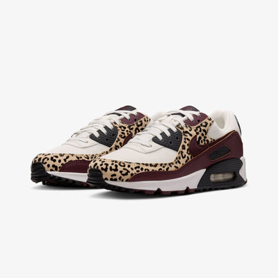 Nike | AIR MAX 90 { SAIL/BURGUNDY CRUSH-BLACK