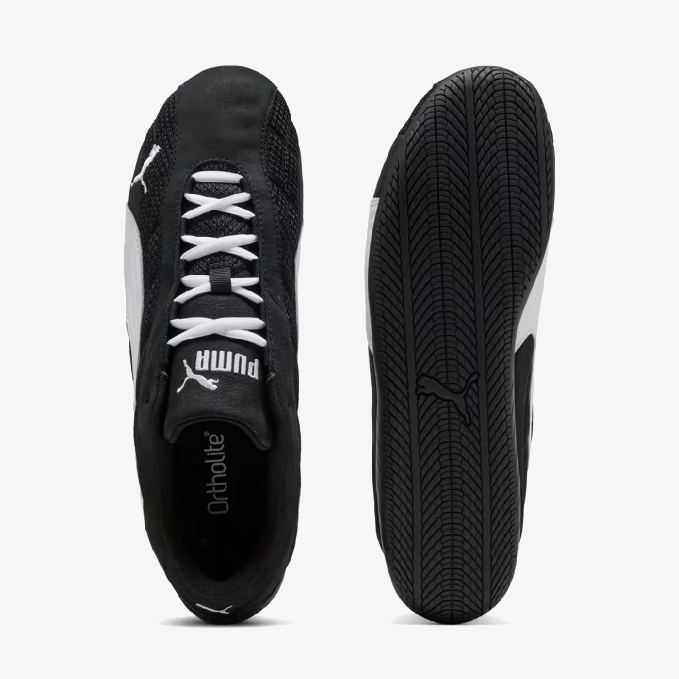 PUMA | SPEEDCAT PLUS { BLACK/WHITE