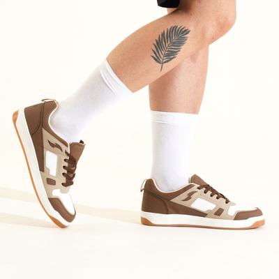 ASH Beige Brown Men's casual sneaker