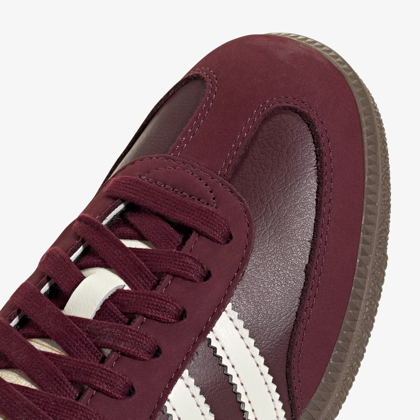ADIDAS ORIGINALS | SAMBA OG { MAROON/OFF WHITE/GUM