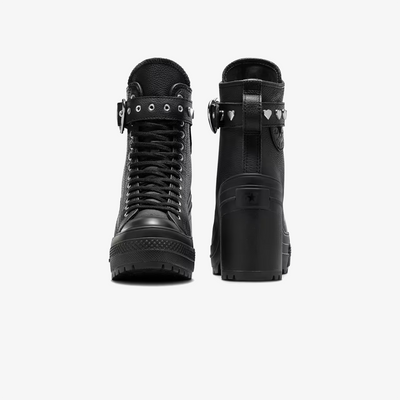 Converse | CHUCK 70 DE LUXE HEEL PLATFORM DARK ROMANCE { BLACK