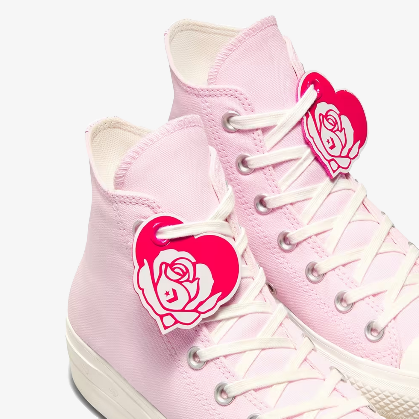Converse | CHUCK TAYLOR ALL STAR LIFT PLATFORM HEARTS { PINK
