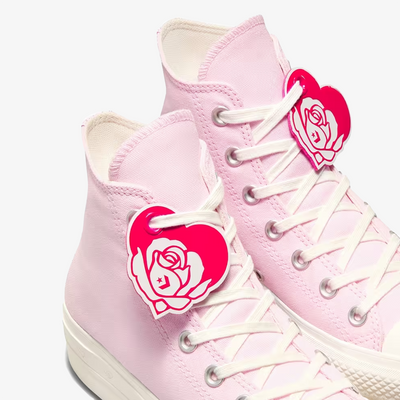 Converse | CHUCK TAYLOR ALL STAR LIFT PLATFORM HEARTS { PINK