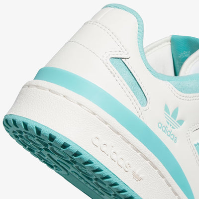 ADIDAS ORIGINALS | FORUM LOW CL { CLOUD WHITE/SEMI FLASH AQUA/EASY MINT