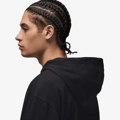 JORDAN | BROOKLYN FLEECE { BLACK/WHITE