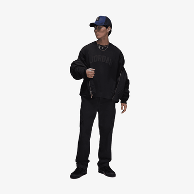 JORDAN | FLIGHT ESSENTIALS T-SHIRT { BLACK/BLACK