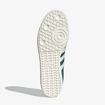 ADIDAS ORIGINALS | SAMBA OG { OFF WHITE/COLLEGIATE GREEN