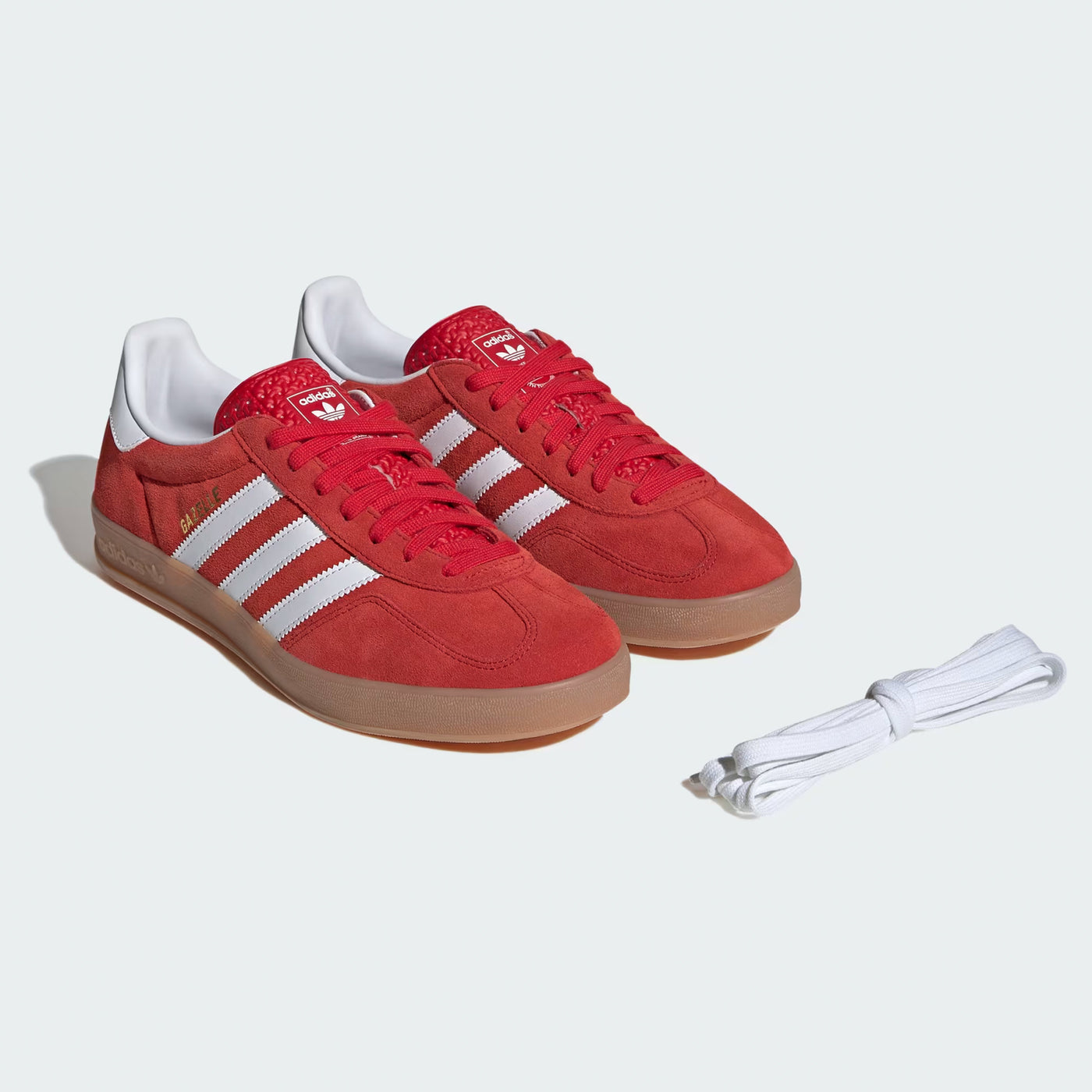 ADIDAS ORIGINALS | GAZELLE INDOOR { RED/WHITE