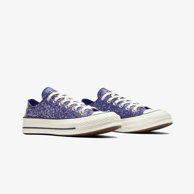Converse | CHUCK 70 LOW { GLITTER NIGHT/INDIGO