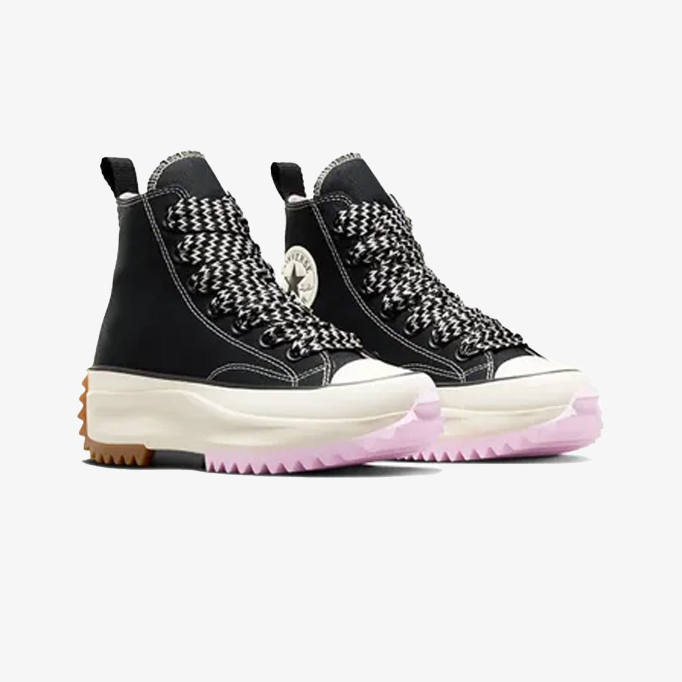 Converse | RUN STAR HIKE PLATFORM CANVAS { BLACK