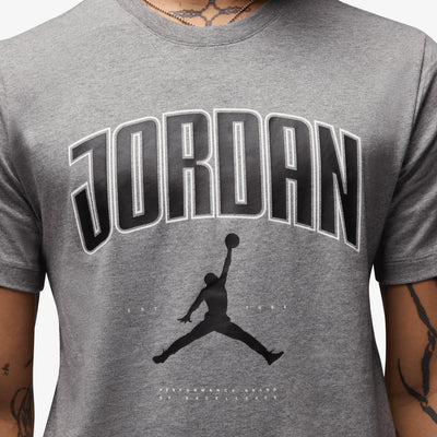 Jordan | JORDAN T-SHIRT { CARBON HEATHER/BLACK/BLACK