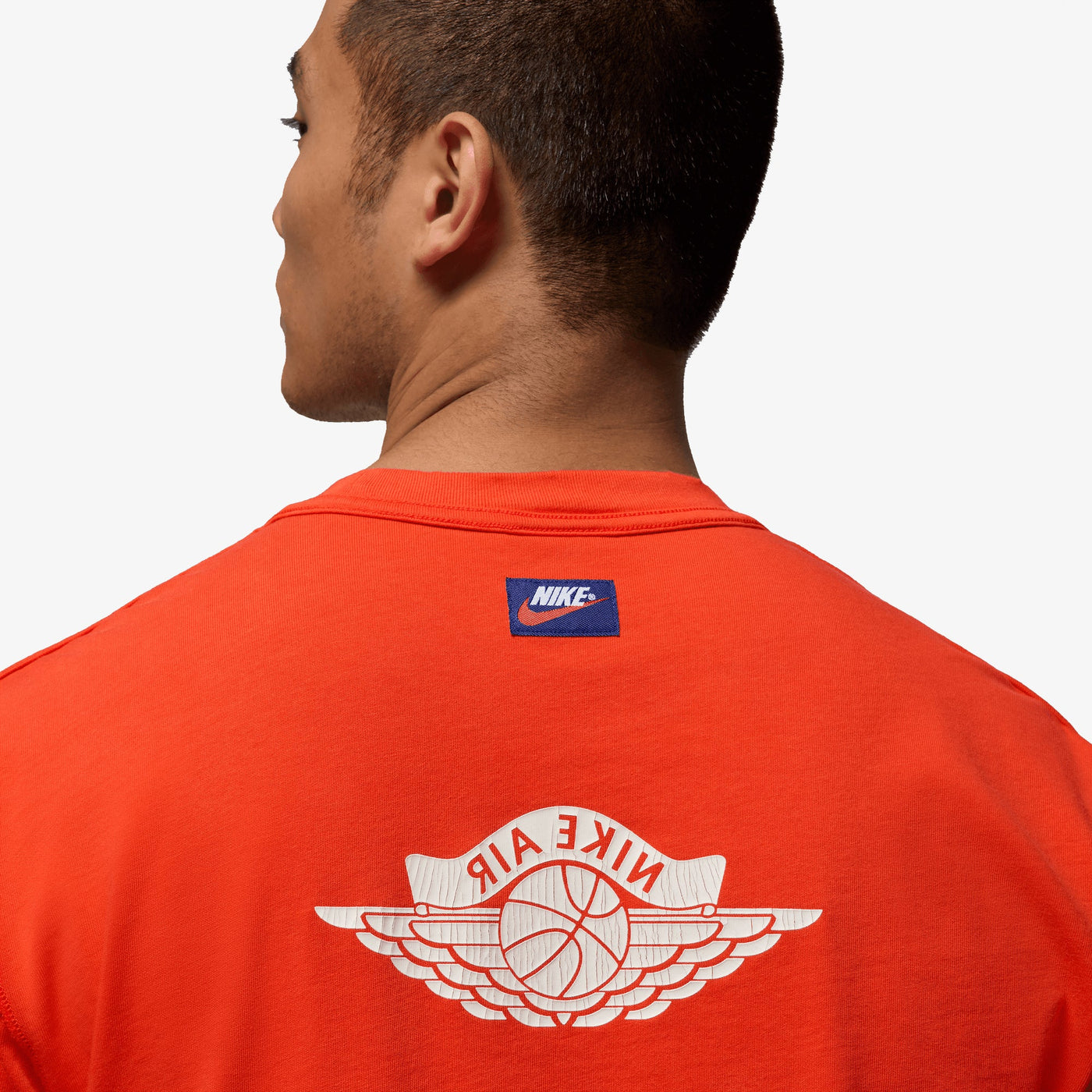 Jordan | RARE AIR T-SHIRT { CHILE RED/SAIL