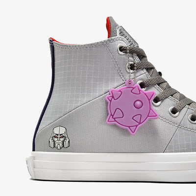 Converse | x TRANSFORMERS CHUCK TAYLOR ALL STAR { GREY/COURT PURPLE/MULTI