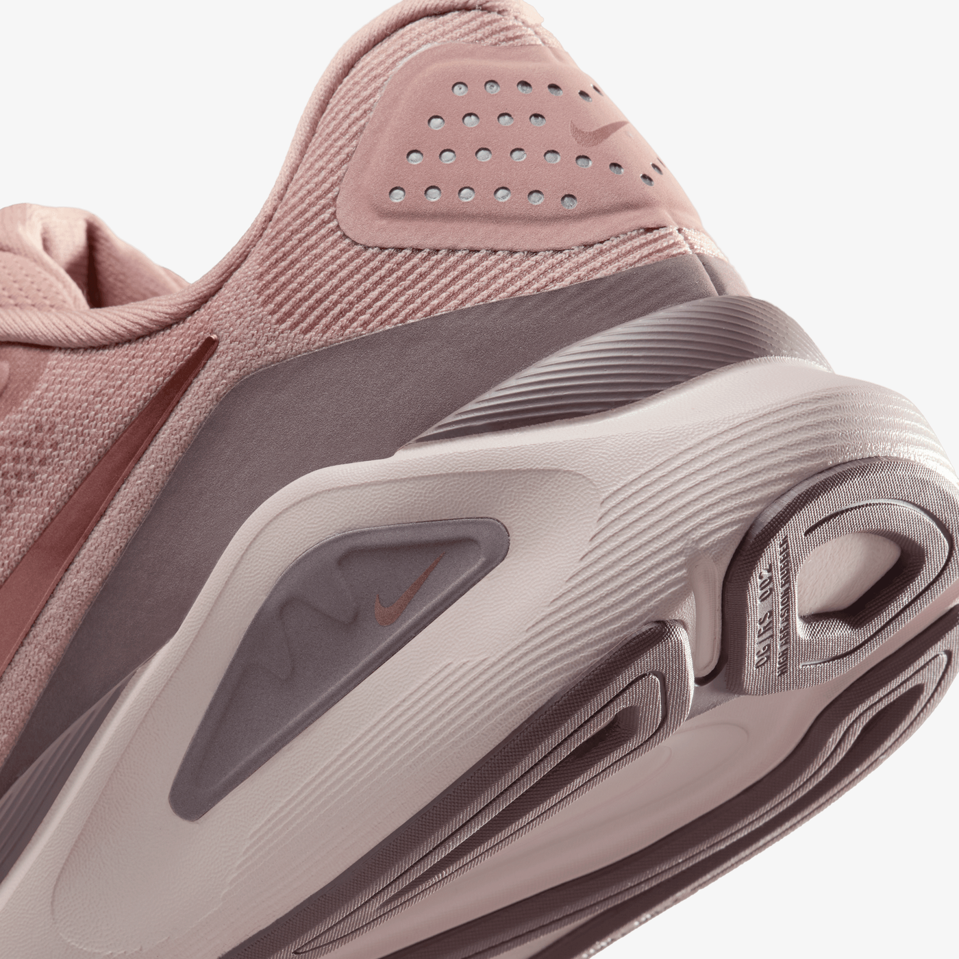 NIKE | STRUCTURE 26 { PARTICLE PINK/MTLC ROSE GOLD-TAUPE GREY