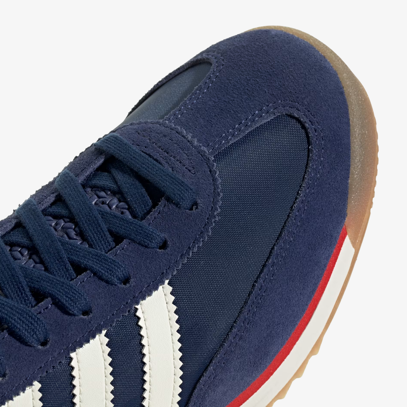 ADIDAS ORIGINALS | SL 72 RS { DARK BLUE/OFF WHITE/RED