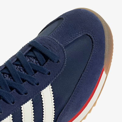 ADIDAS ORIGINALS | SL 72 RS { DARK BLUE/OFF WHITE/RED