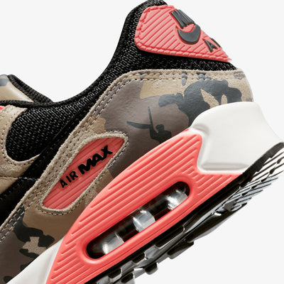 Nike | AIR MAX 90 { LT KHAKI/BLACK-MAGIC EMBER-MINK BROWN