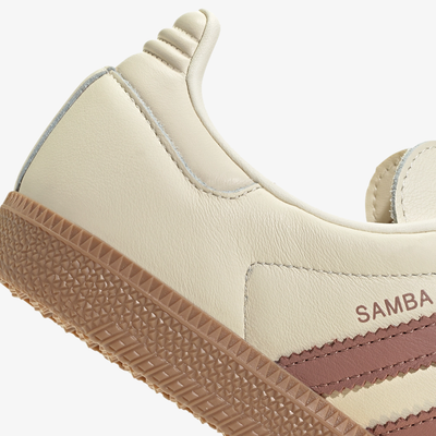 ADIDAS ORIGINALS | SAMBA OG { CREAM WHITE/WONDER WHITE/WRAM CLAY