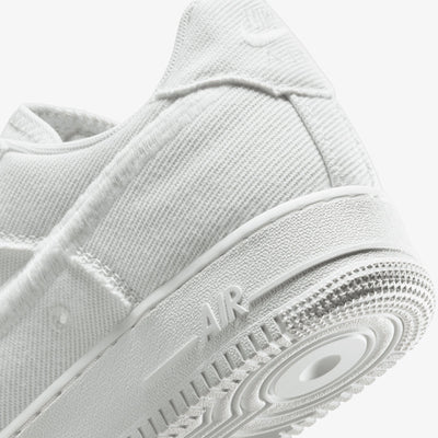 NIKE | AIR FORCE 1 LOW CANVAS { SUMMIT WHITE/SUMMIT WHITE