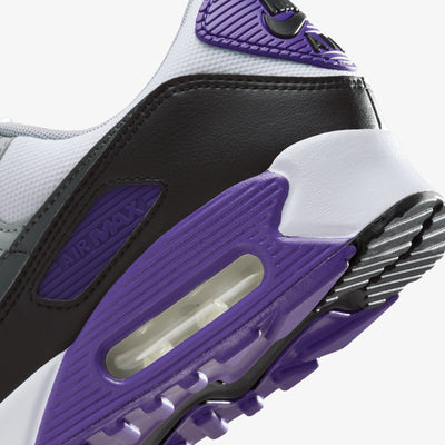 Nike | AIR MAX 90 { WHITE/IRON GREY-BLACK-WOLF GREY