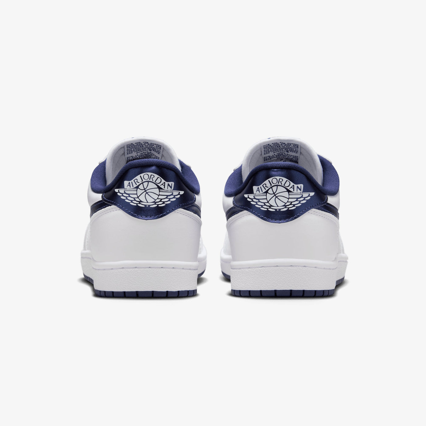 JORDAN | AIR JORDAN 1 LOW '85 { WHITE/NAVY-WHITE