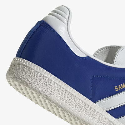 ADIDAS ORIGINALS | SAMBA OG { WHITE//ROYAL BLUE