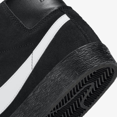 Nike | SB ZOOM BLAZER MID { BLACK/WHITE-BLACK-BLACK