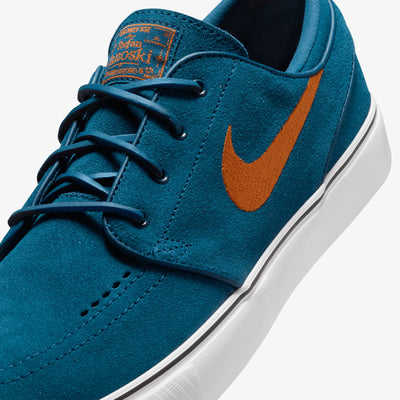 Nike | SB ZOOM JANOSKI OG+ { BLUE FORCE/CAMPFIRE ORANGE-BLUE FORCE
