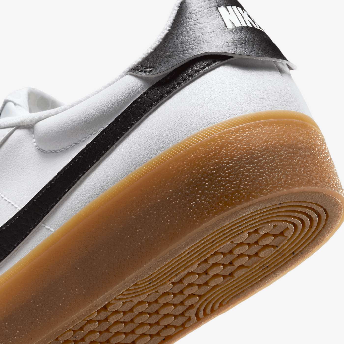 Nike | COURT SHOT { WHITE/BLACK-GUM LIGHT BROWN