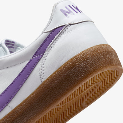 Nike | KILLSHOT 2 LEATHER { WHITE/WILD GRAPE-GUM MED BROWN